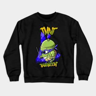 Spray Paint Leonardo TMNT Crewneck Sweatshirt